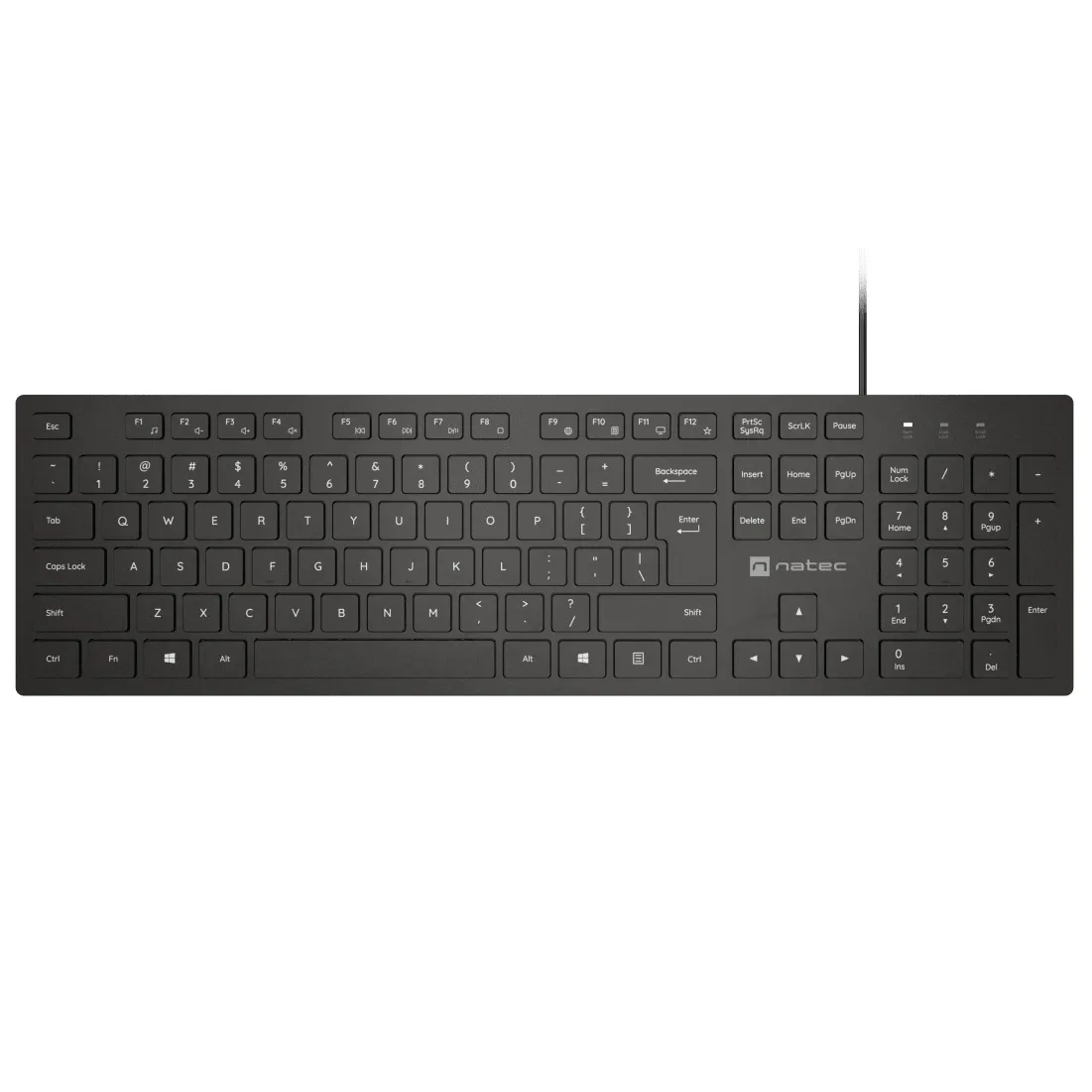 Klawiatura membranowa Natec Herring Czarny