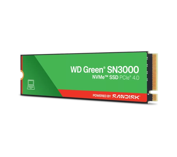SANDISK WD Green SN3000 1TB PCIe Gen4 x4 NVMe - Kup na Raty - RRSO 0%