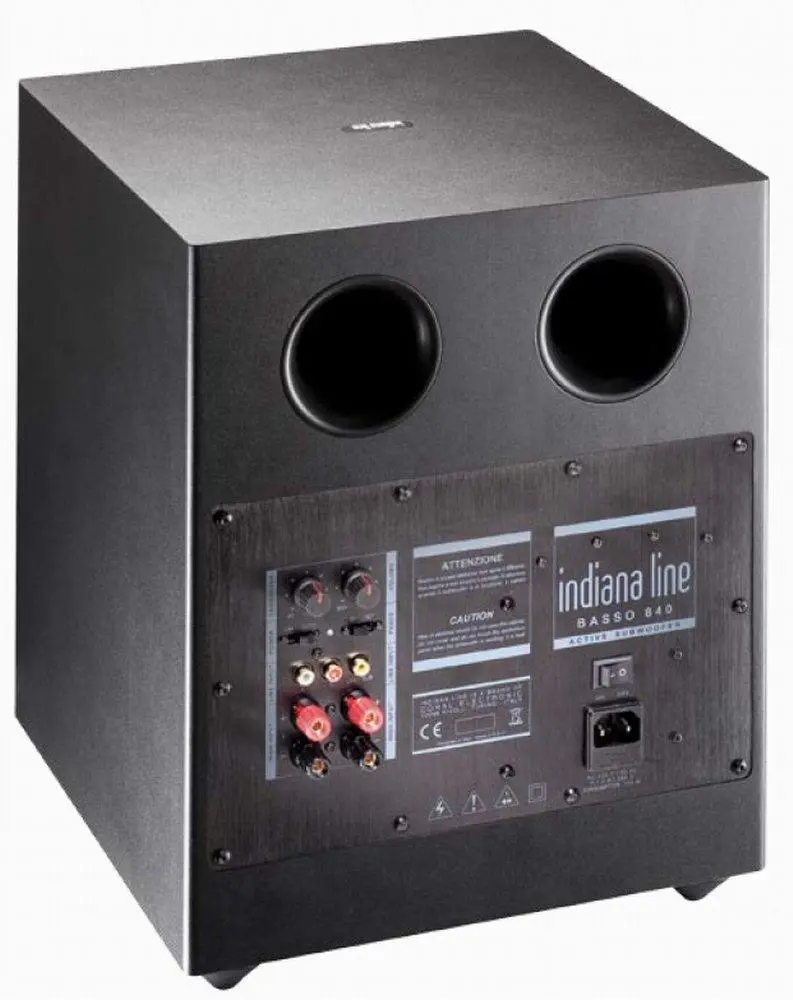 фото Сабвуфер активний Indiana Line Basso 840 Black 1