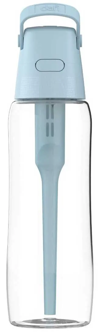 Butelka filtrująca Dafi Solid Glass 0,6l Dove Blue 1 wkład