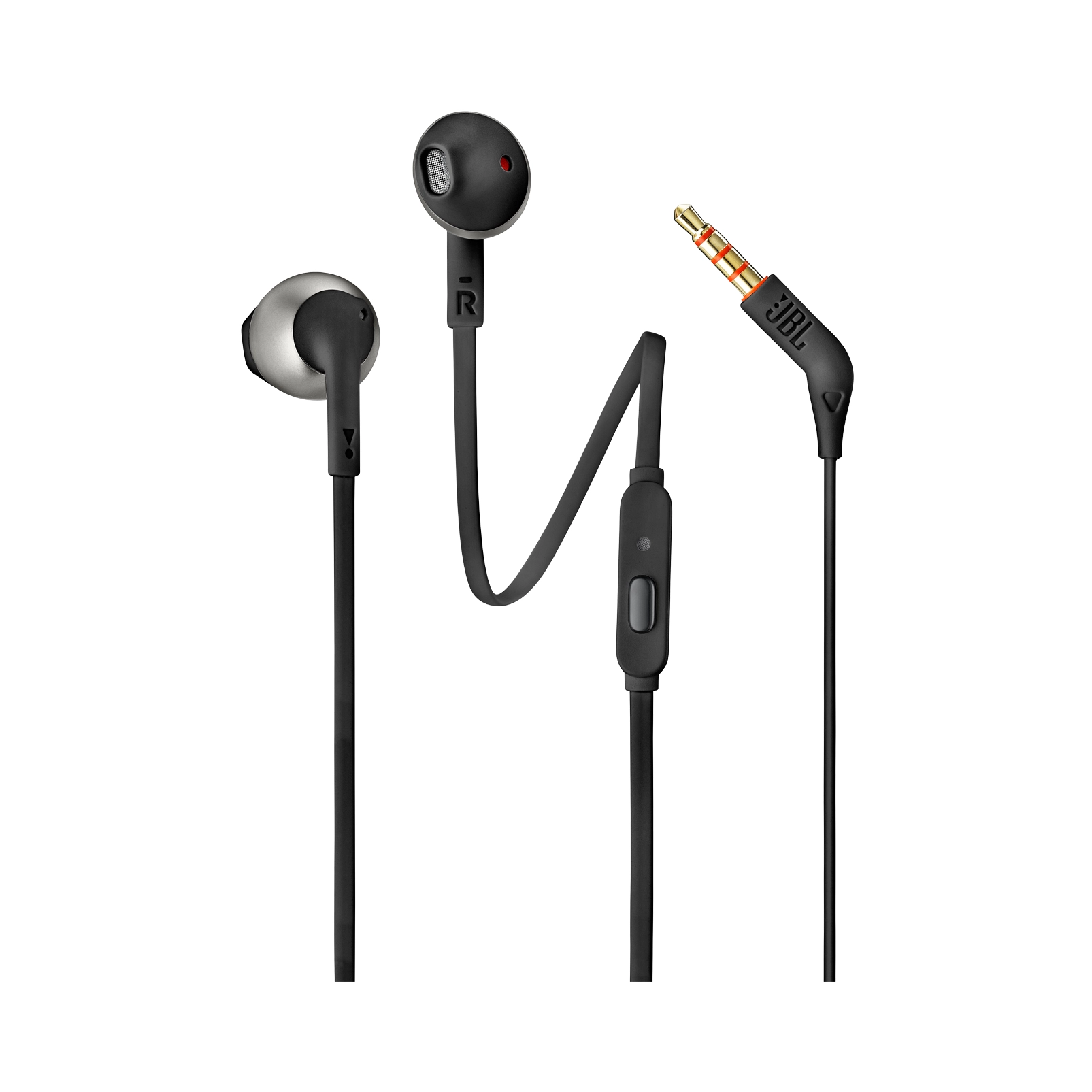 Słuchawki przewodowe JBL Tune 205 Douszne Mikrofon Czarny