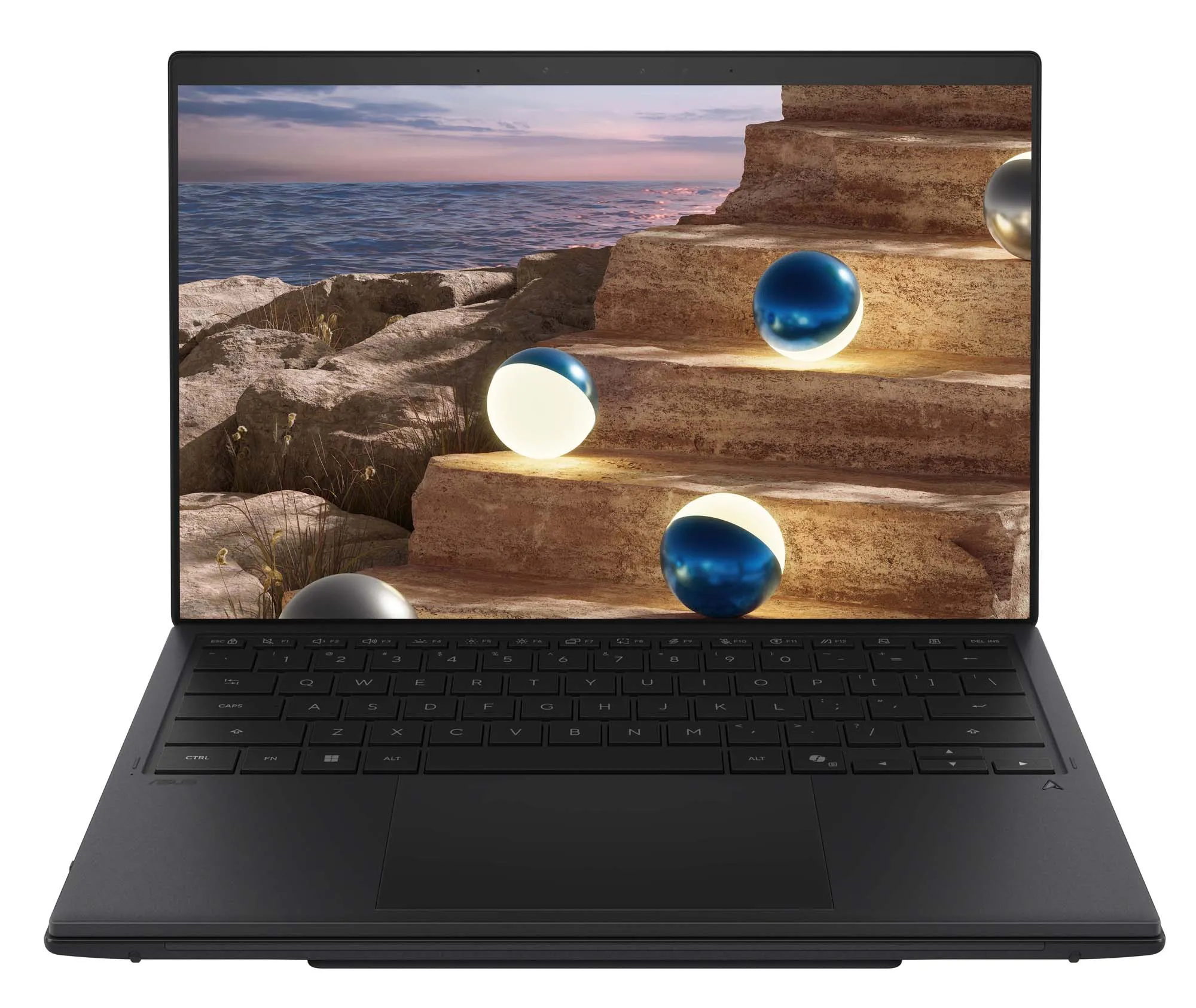 Laptop biznesowy ASUS Zenbook Duo 2026 UX8407AA-SN129X OLED 14" 144Hz Ultra 7 355 32GB RAM 1TB Dysk SSD Win11 Pro Szary Funkcje AI