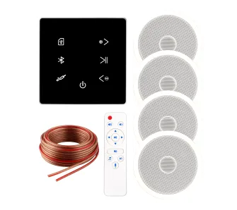 Zestaw nagłośnienia sufitowego Musicmate MM-SN300-B InvisiaSound