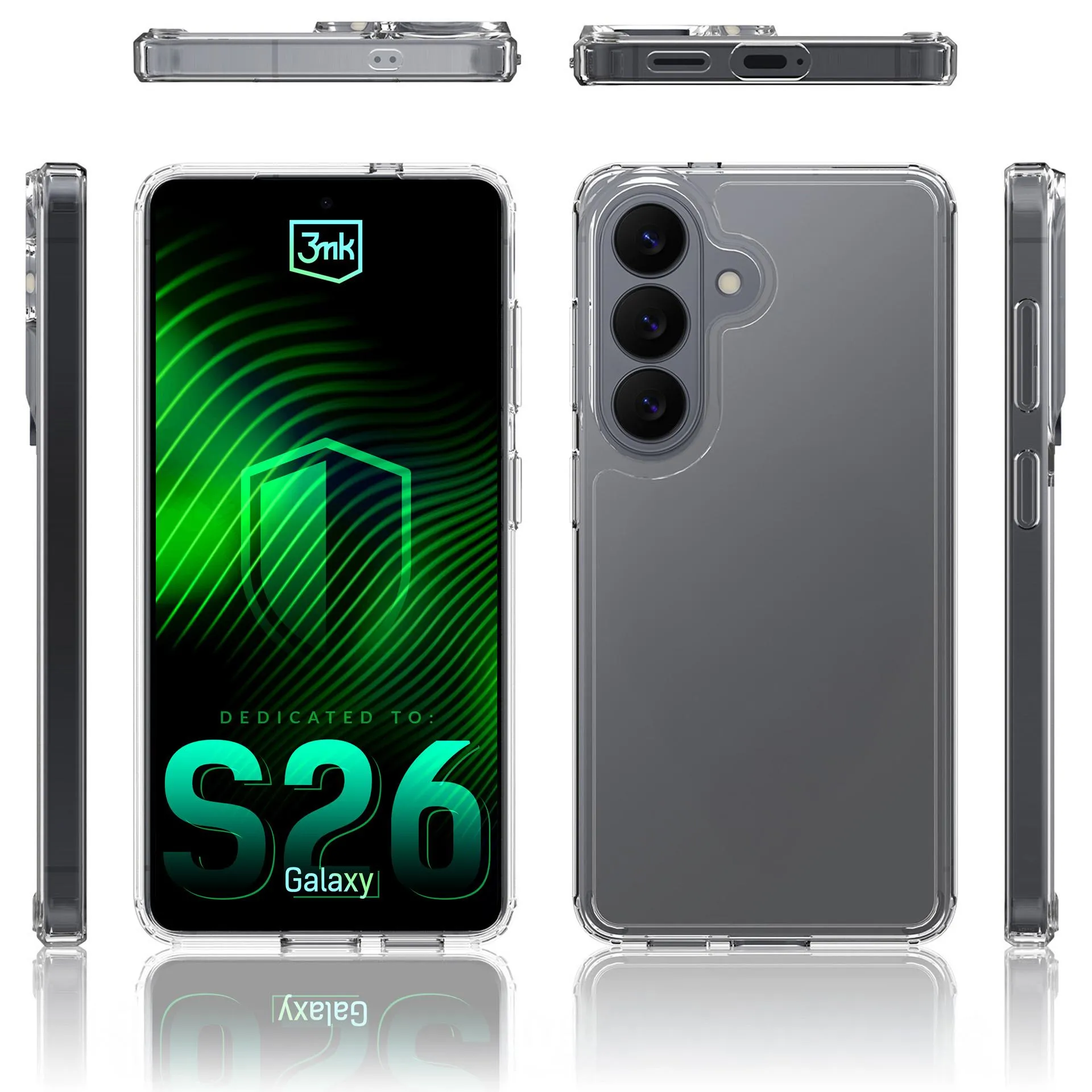 Etui 3mk Armor Case do Galaxy S26 Przezroczysty