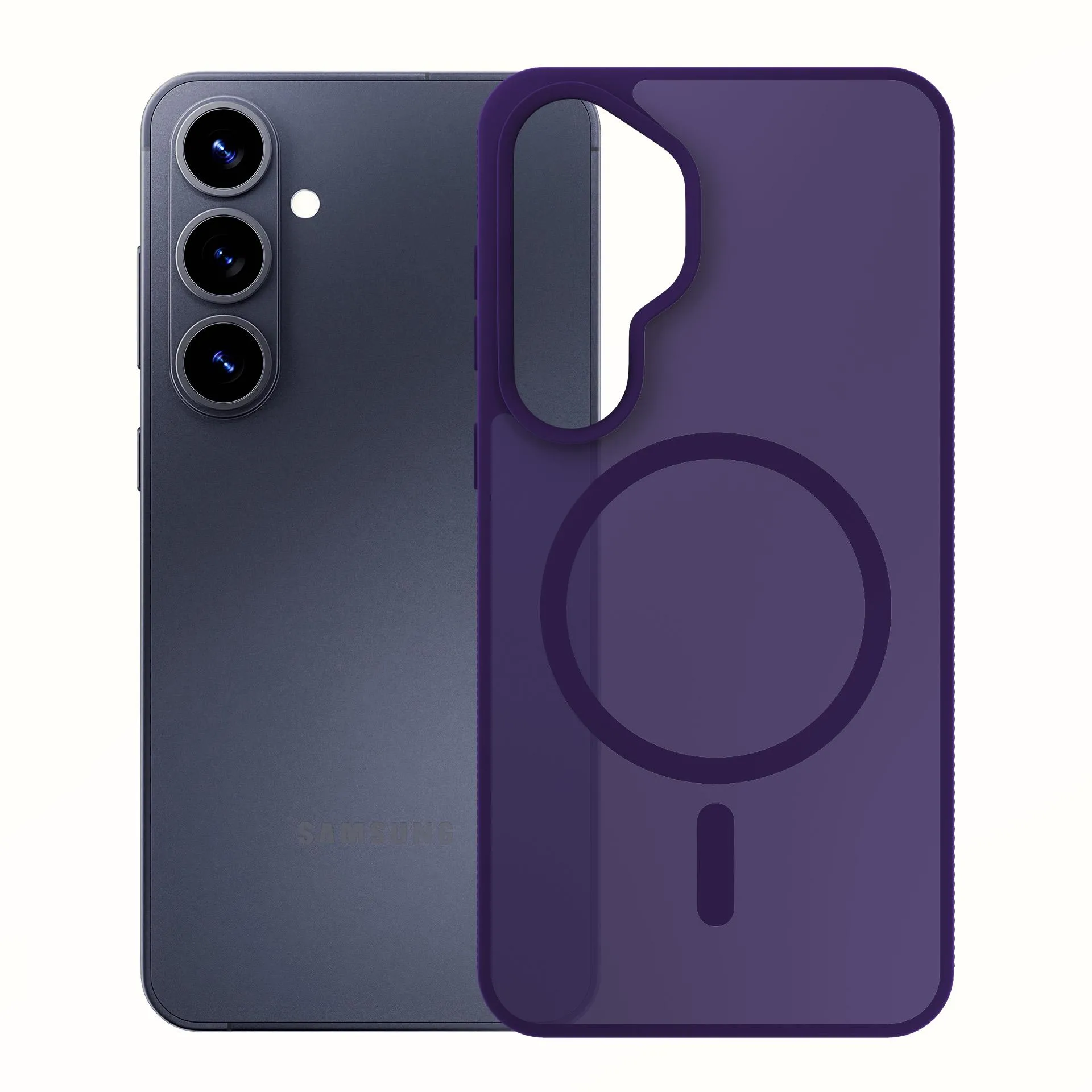 Etui 3mk Hardy Hazy MagCase do Galaxy S26+ Fioletowy