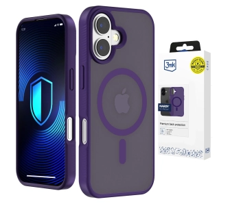 Etui 3mk Hardy MagCase do iPhone 17 Fioletowy