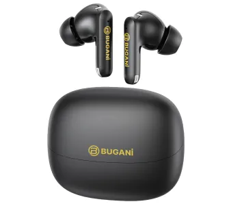 Słuchawki bezprzewodowe Bugani Freebuds B20 Dokanałowe Bluetooth 6.0 Czarny