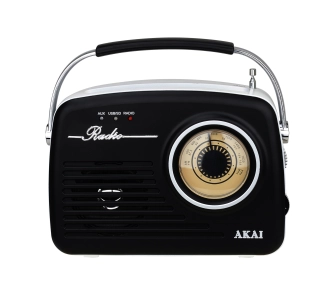 Radioodbiornik AKAI APR-11 Czarno-biały