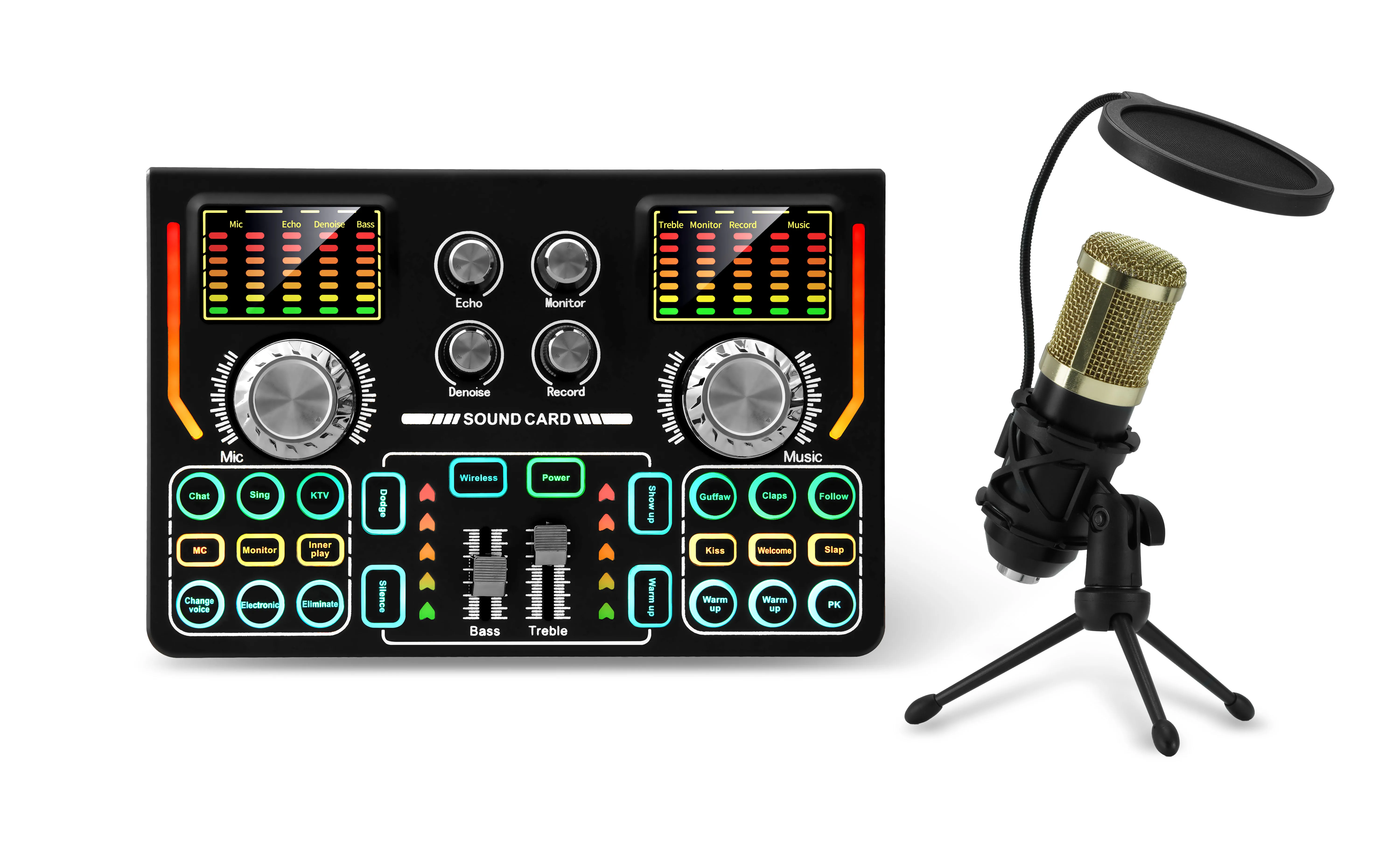 Mikser audio Musicmate Zestaw do nagrywania i streamingu MM-SC200 SonicLink