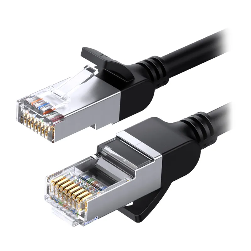 Kabel sieciowy UGREEN NW101 50184 RJ45 Cat.6 UTP 1m Czarny