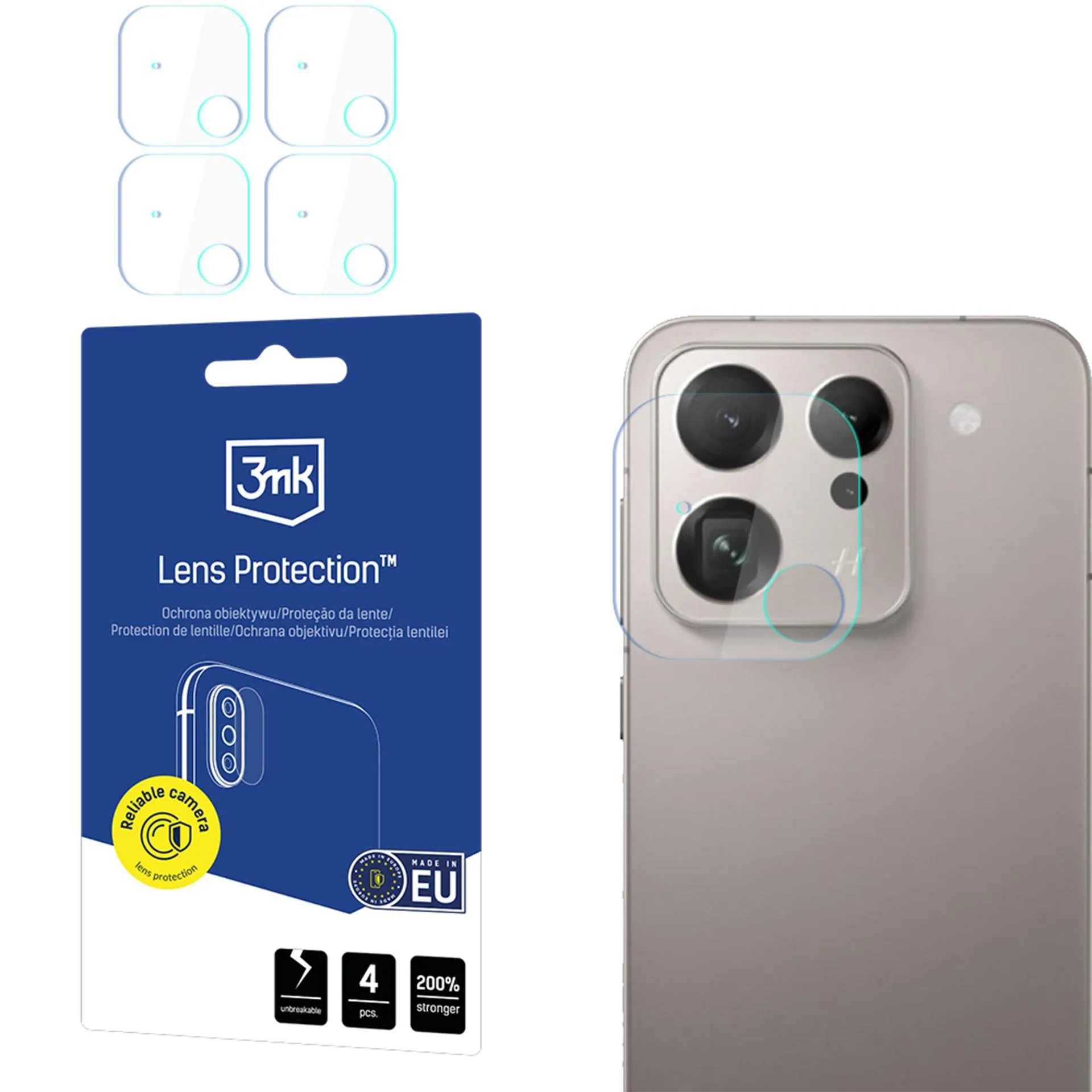 Szkło hybrydowe 3mk Lens Protection do Oppo Find X9