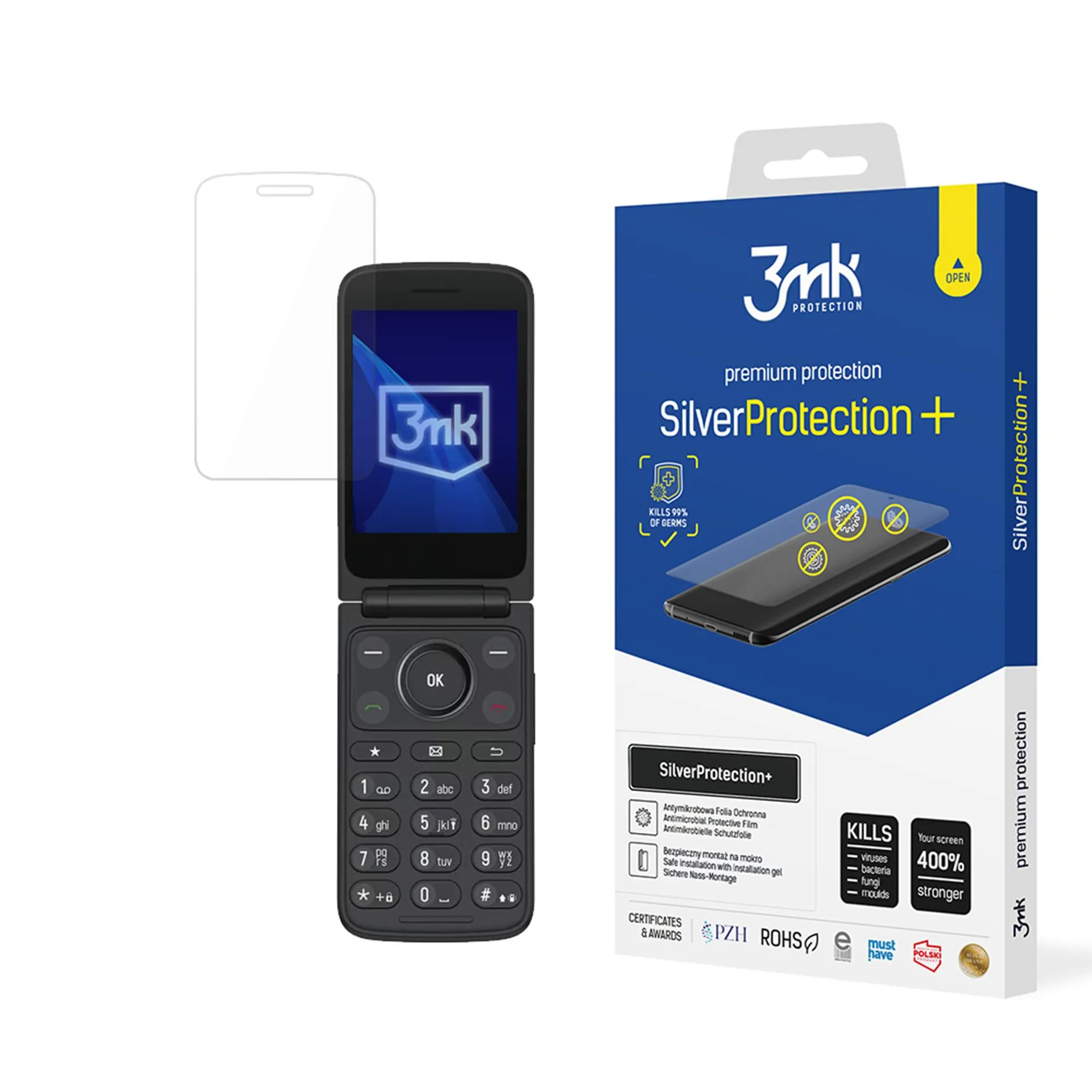 Folia ochronna 3mk SilverProtection+ do TCL OneTouch 4043