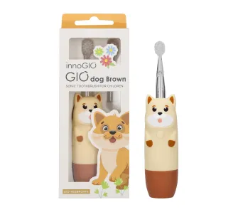Szczoteczka elektryczna dla dzieci Innogio GIOdog Brown GIO-452