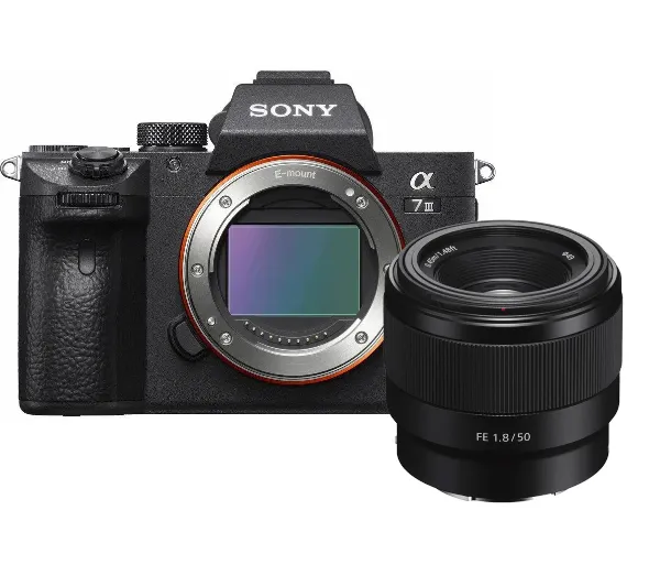 Sony Alpha a7 III (ILCE-7M3K) + FE 50mm f/1,8