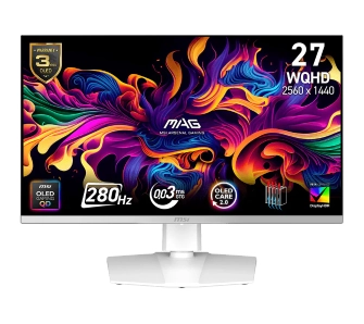 Monitor MSI MAG 272QP QD-OLED X28 27" 2K 280Hz 0,03ms Technologia AI Gamingowy