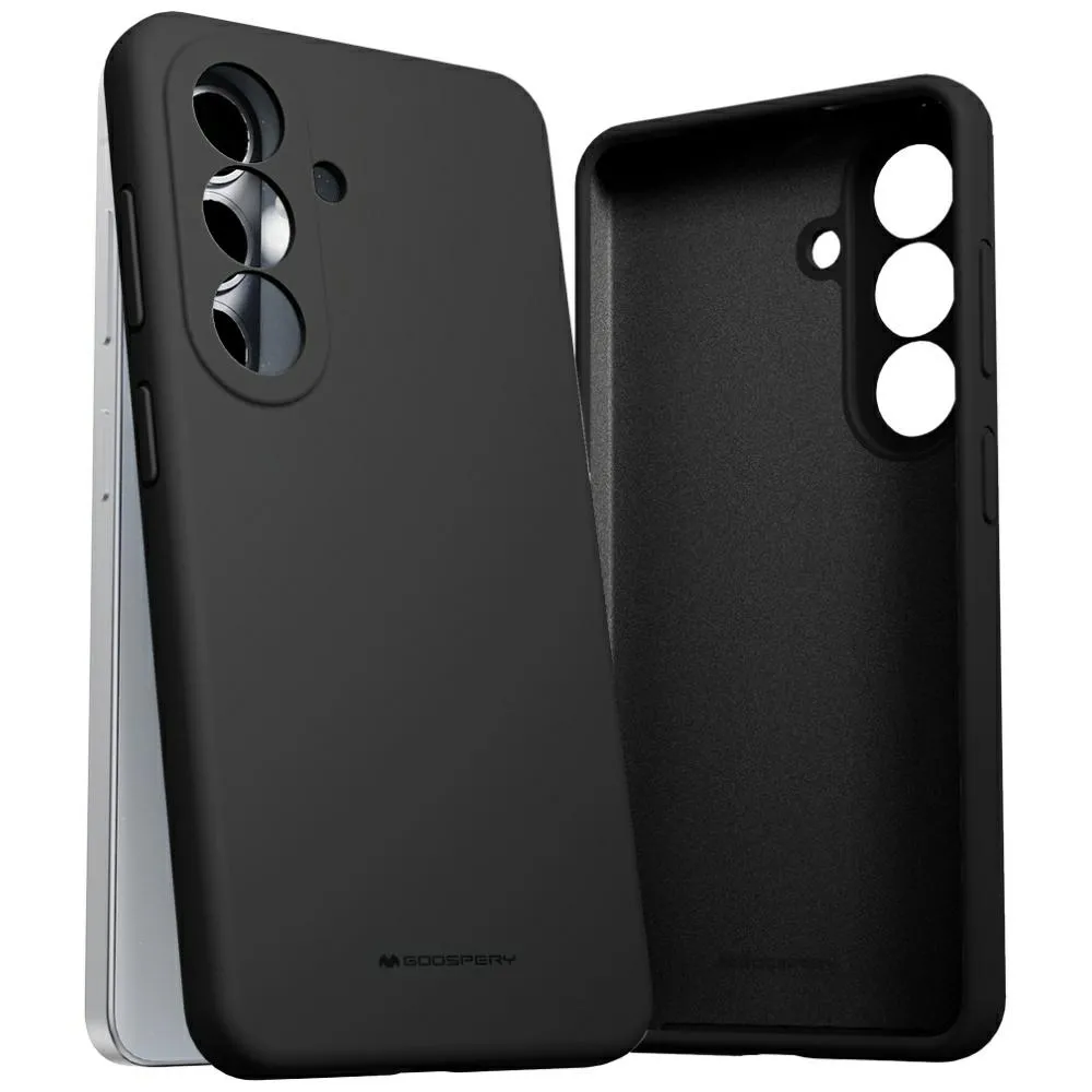 Etui Mercury Silicone do Galaxy S26 Czarny