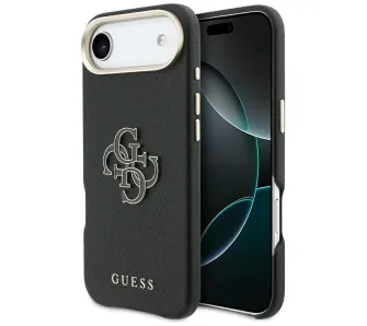 Etui Guess FW Resin Logo do iPhone Air Czarny