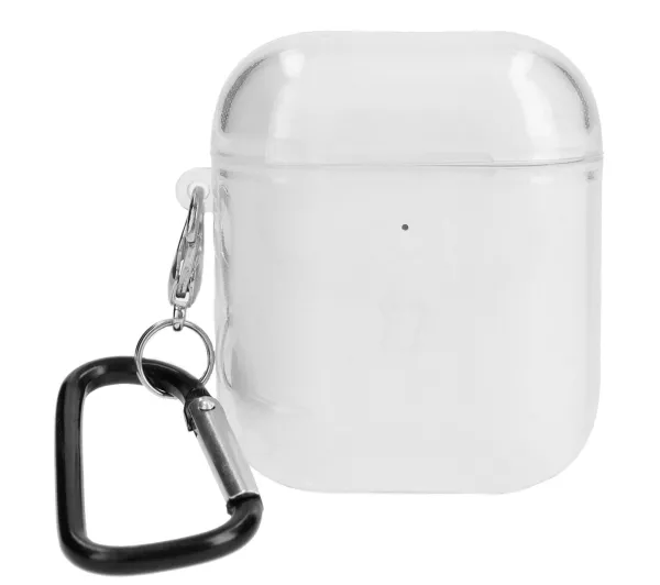 Bizon Case Headphone Clear do AirPods 2 / 1 Przezroczysty