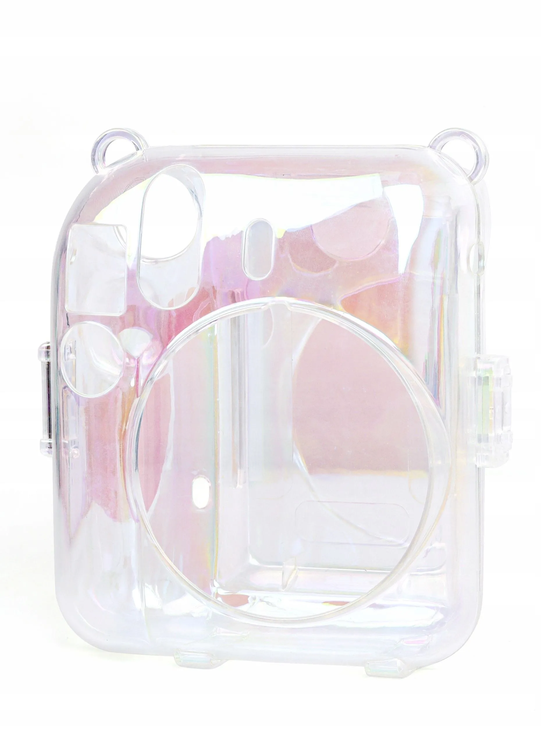 Zestaw LoveInstant LI00300 2w1 etui + pasek do Instax Mini 12 Przezroczysty