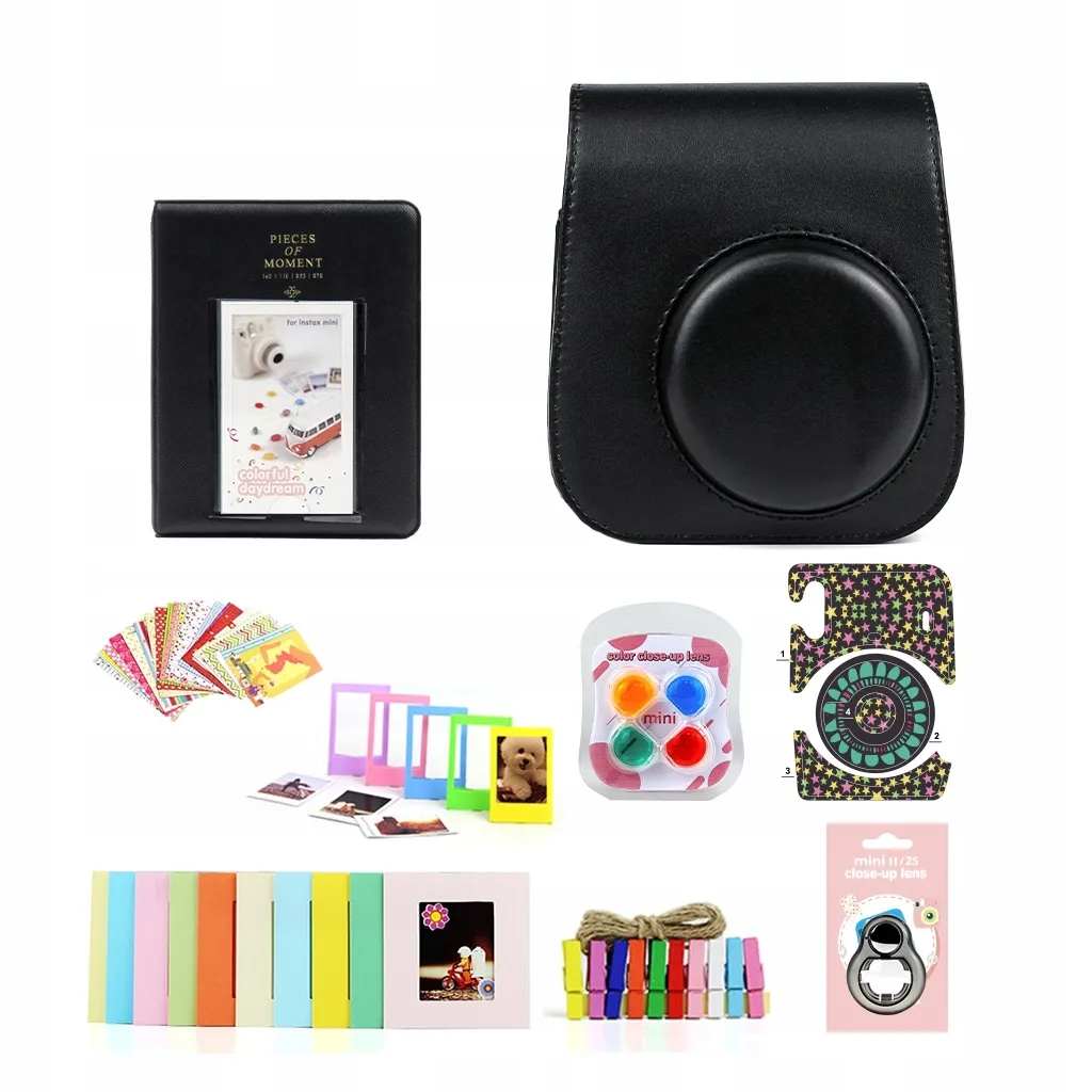 Zestaw LoveInstant LI00056 8w1 do Instax Mini 11 Czarny