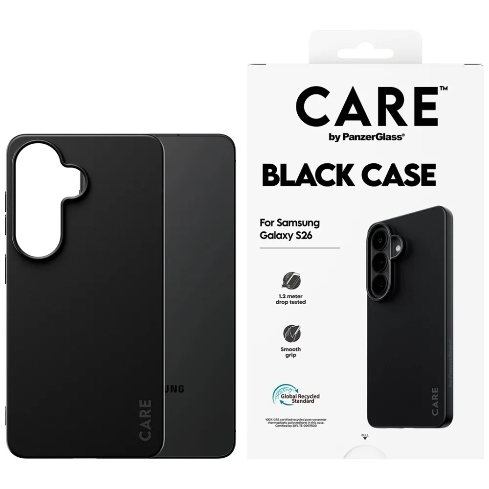 Etui PanzerGlass TPU do Galaxy S26 Czarny