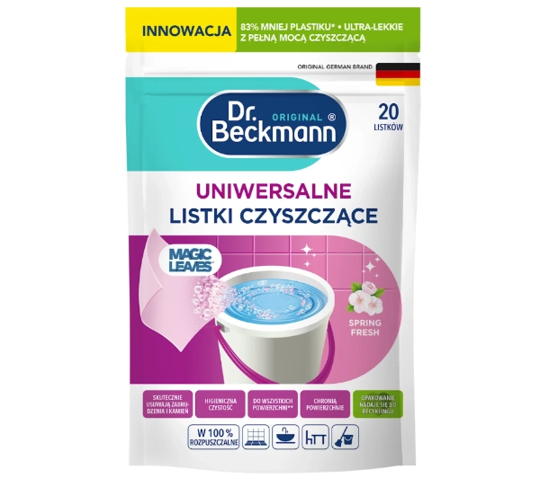 Dr. Beckmann Uniwersalne Spring Fresh 20szt.