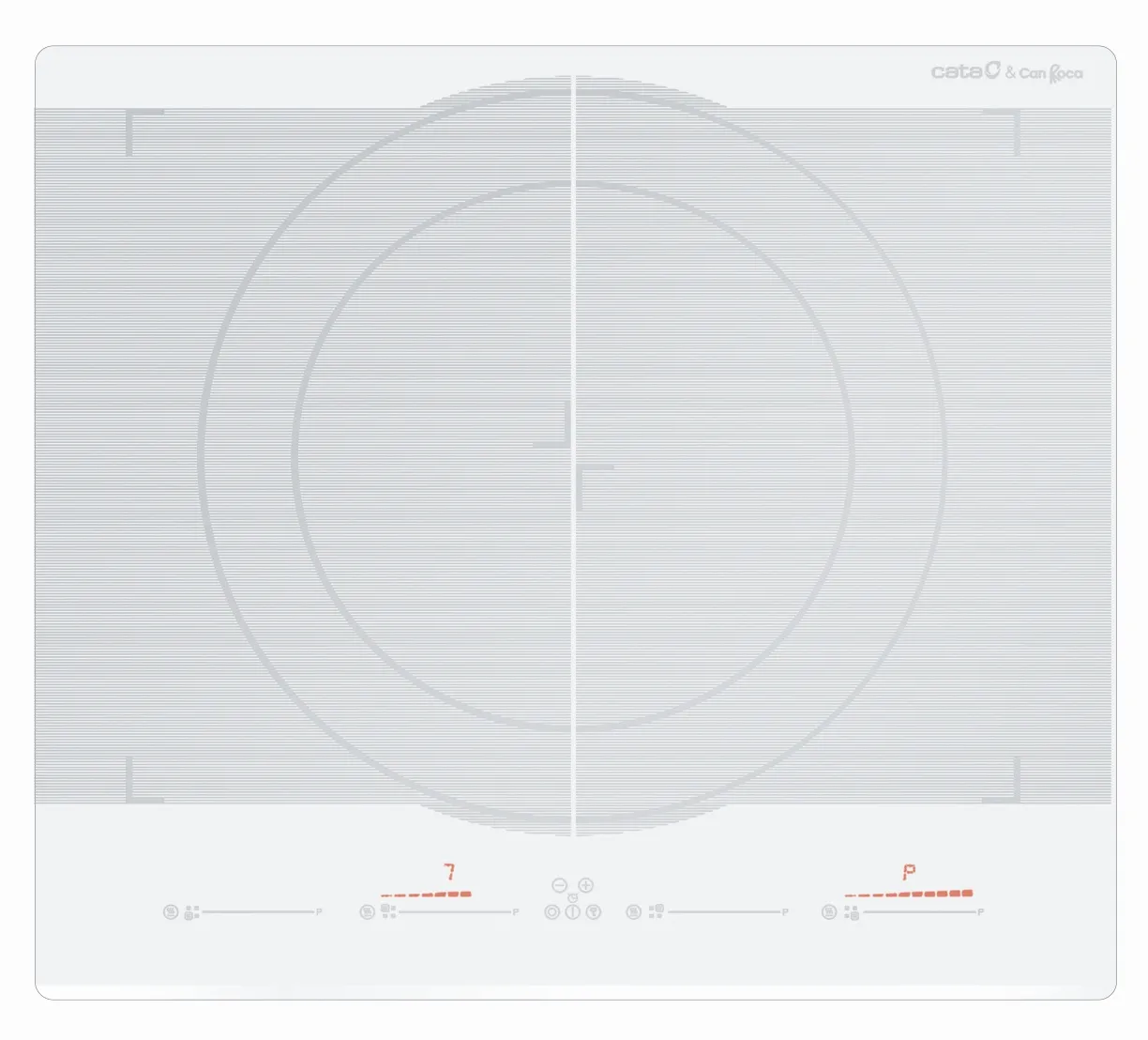 Płyta indukcyjna Cata GIGA 600 WH 59cm Biały