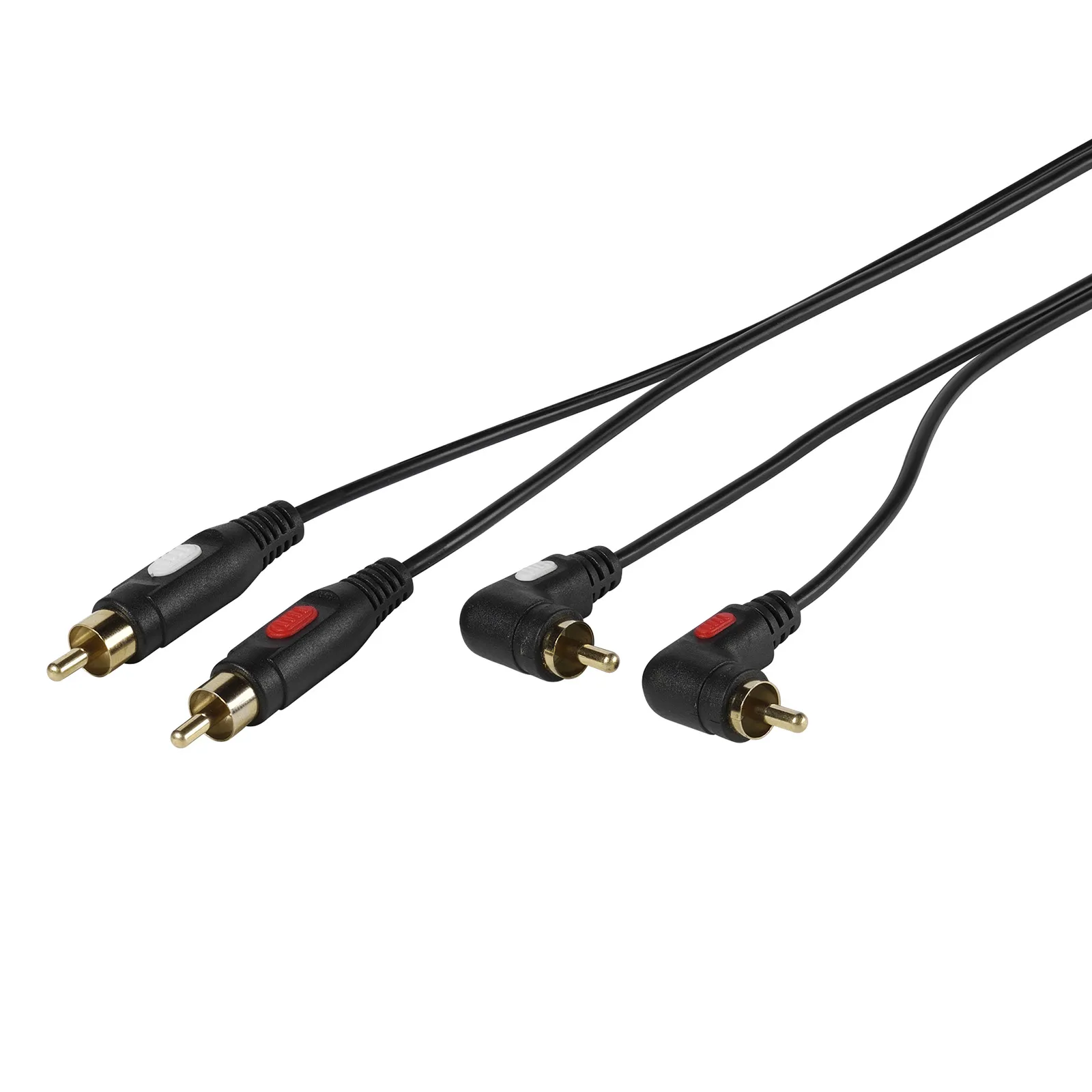 Kabel audio Vivanco 46126 RCA 1,5m Czarny