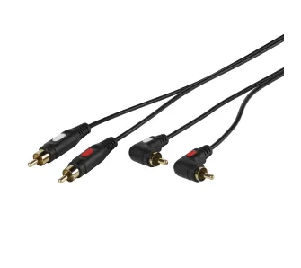 Kabel audio Vivanco 46126 RCA 1,5m Czarny