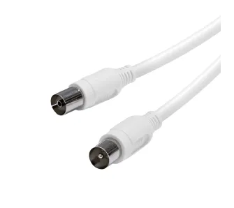 Kabel antenowy Vivanco VVAN9DB30MFW 3m Biały