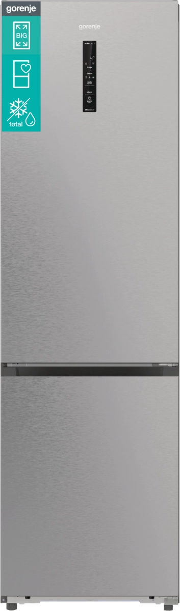 Lodówka Gorenje G600 NRB620E61X4WFE Pełny No Frost 203cm Zdalne sterowanie Szuflada z kontrolą wilgotności Szary