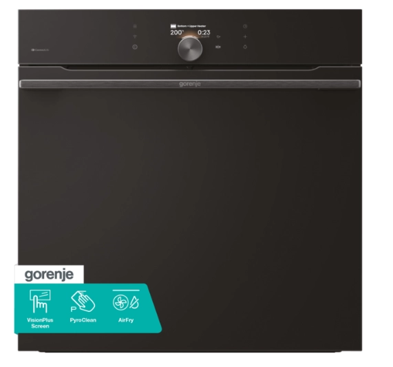 Piekarnik elektryczny Gorenje G800 BP6138B Pizza 320C Termoobieg Termosonda Zdalne sterowanie Czarny