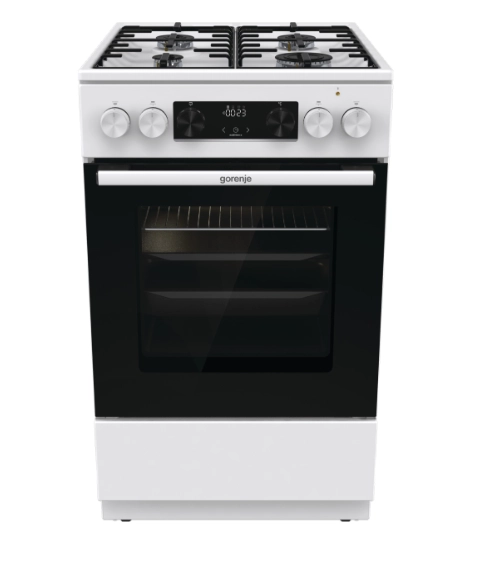 Kuchnia gazowo-elektryczna Gorenje G600 GK5C42WH Termoobieg