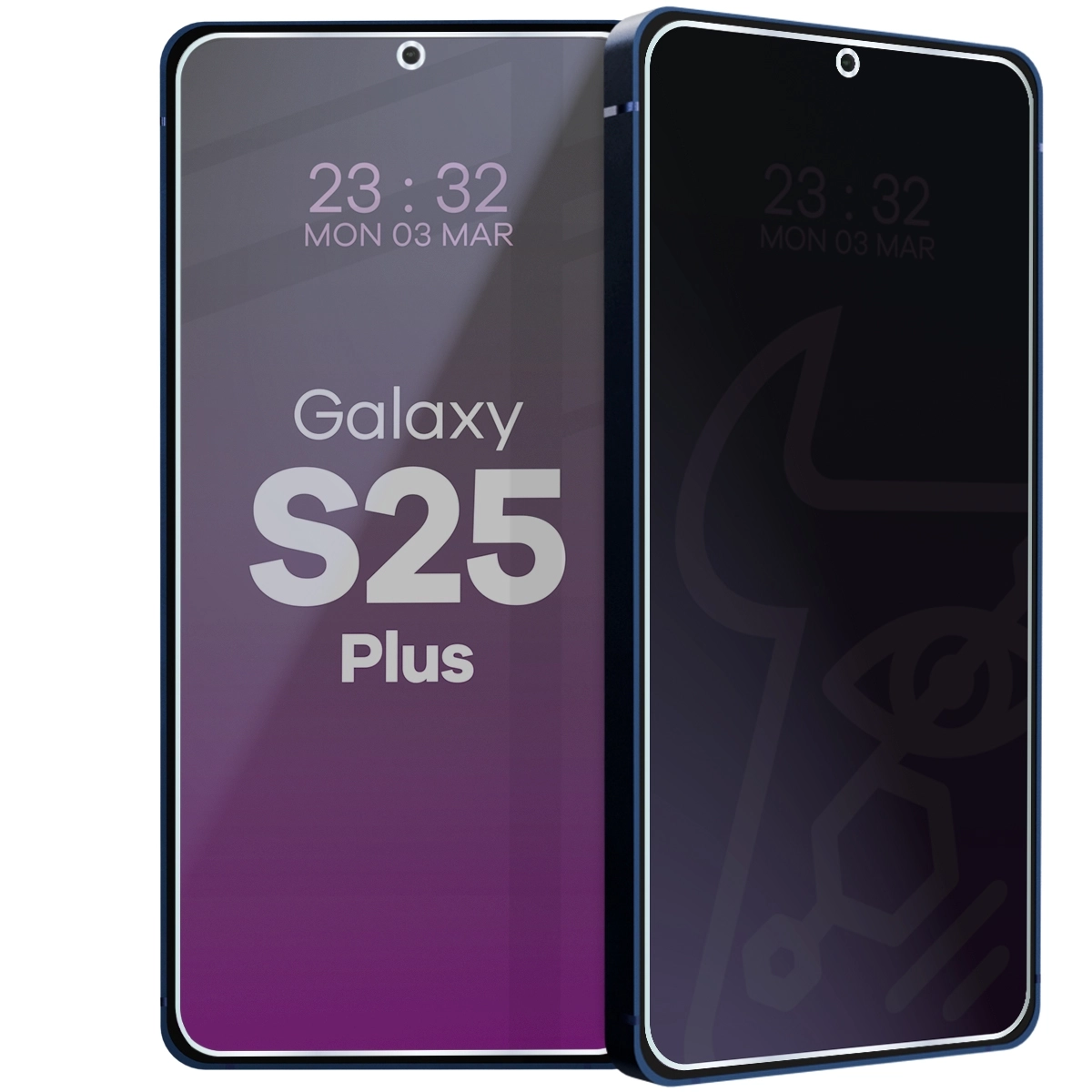 Szkło hybrydowe Bizon prywatyzujące Glass Mule Shadow do Galaxy S25 Plus
