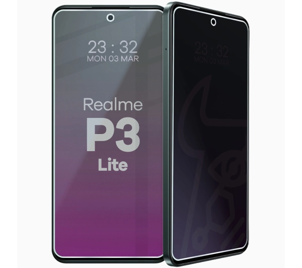 Bizon prywatyzujące Glass Mule Shadow do Realme P3 Lite