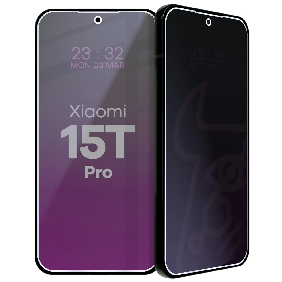Szkło hybrydowe Bizon prywatyzujące Glass Mule Shadow do Xiaomi 15T Pro