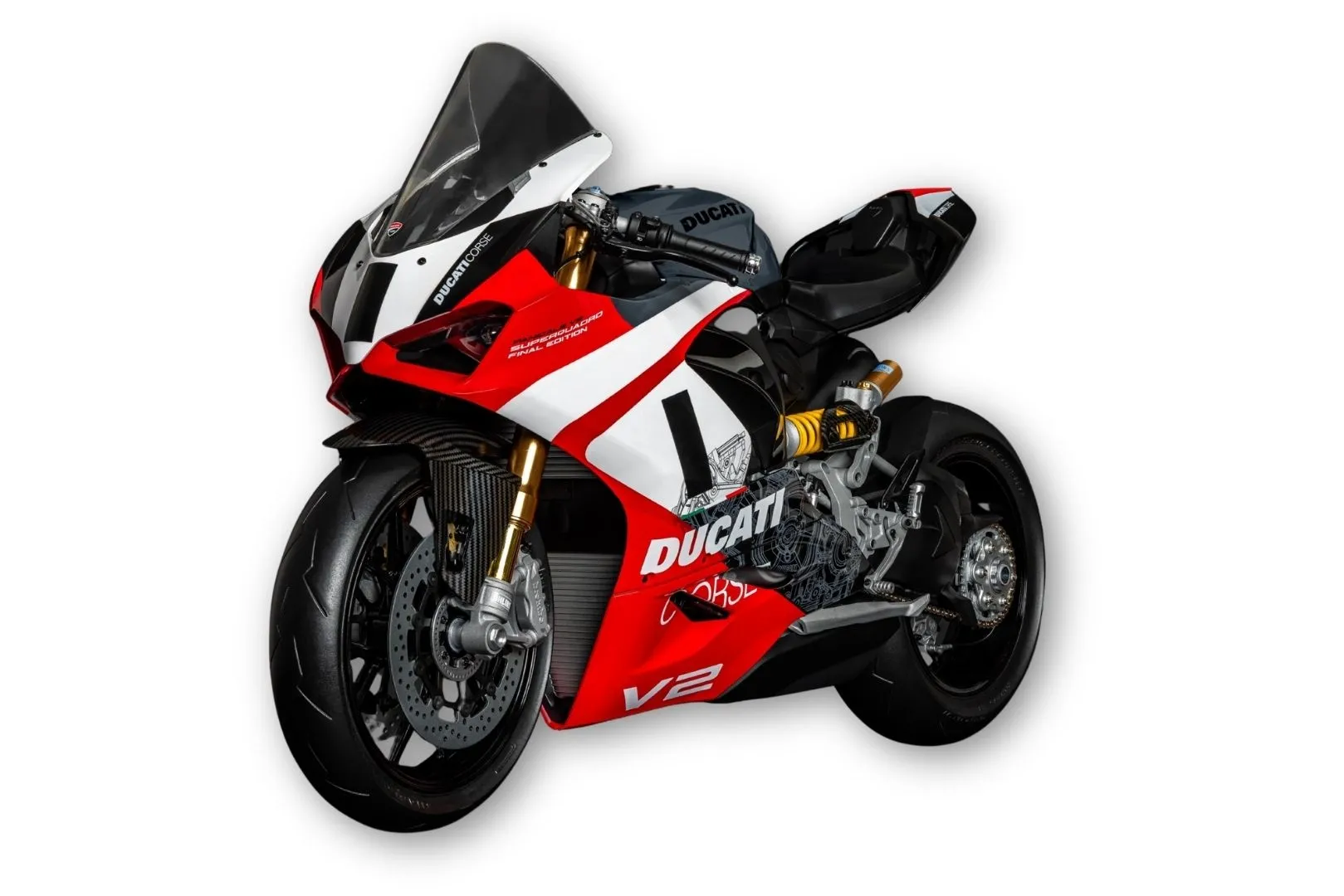 Model do składania Pocher HK124 Moto Ducati Panigale - V2 Superquadro Final Edition 1/4