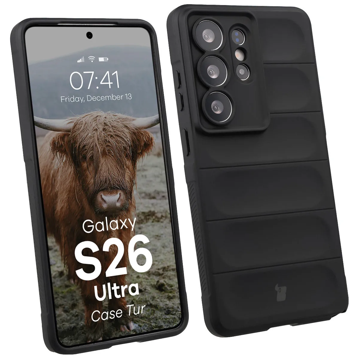 Etui Bizon Tur do Galaxy S26 Ultra Czarny