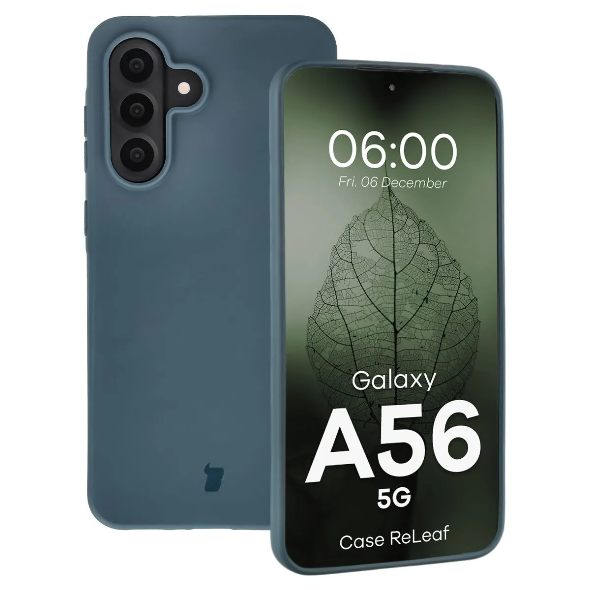 Etui Bizon ReLeaf do Galaxy A56 5G Morski
