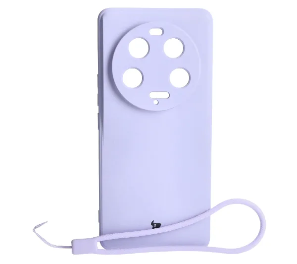 Bizon Silicone Sq do Xiaomi 13 Ultra Liliowy