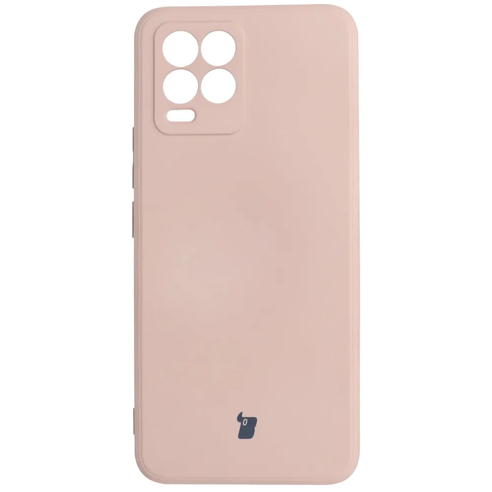 Etui Bizon Silicone do Realme 8 Pro / 8 Jasnoróżowy