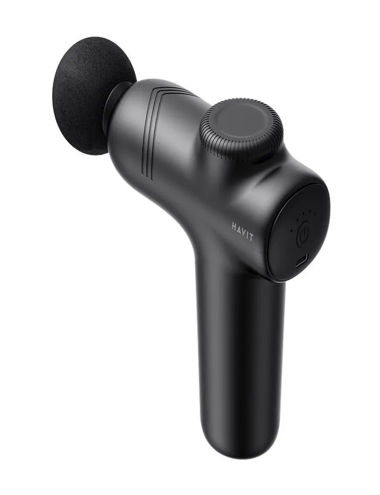 Pistolet do masażu Havit MG1508 4 nakładki 3300obr/min 4h