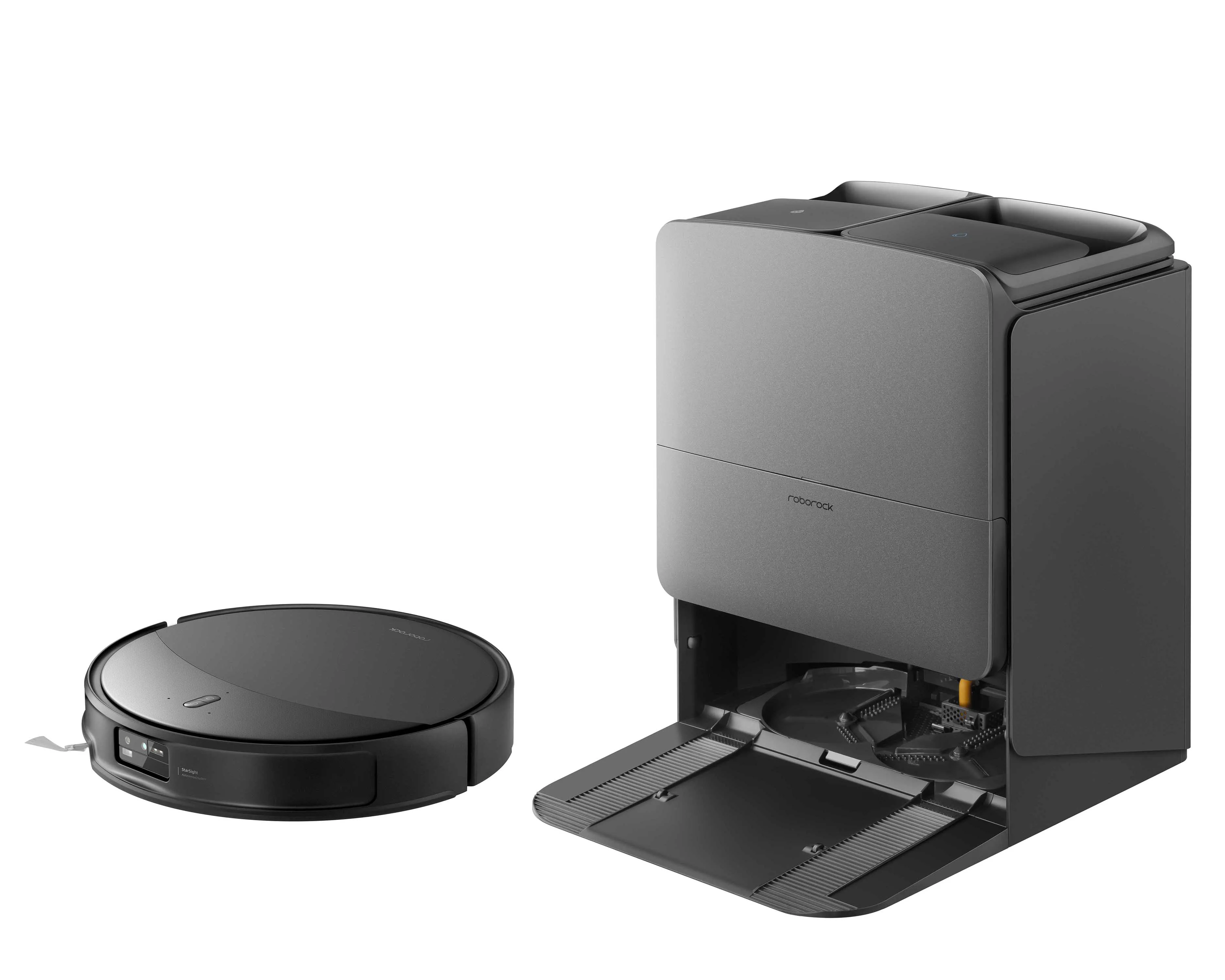 Robot sprzątający Roborock Saros 20 Funkcja mopowania Stacja oczyszczająca Tworzenie mapy pomieszczenia 63dB Funkcje AI