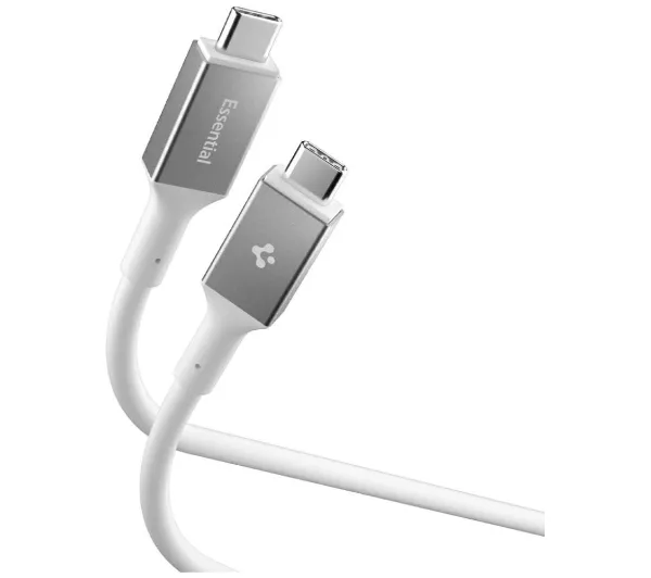 Kabel USB-C - USB-C SPIGEN EB10020CC Essential 100W 2 m Biały