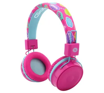 Słuchawki bezprzewodowe GoGEN HBTM 32P Nauszne Bluetooth 4.2 Dla dzieci Różowy