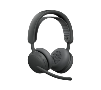 Słuchawki bezprzewodowe z mikrofonem Logitech Zone Wireless 2 ES Nauszne Grafitowy