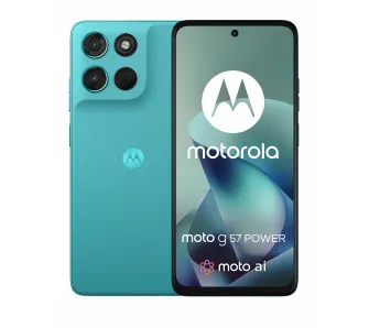 Smartfon Motorola moto g57 5G 12/256GB 6,72" 120Hz 50Mpix Turkusowy