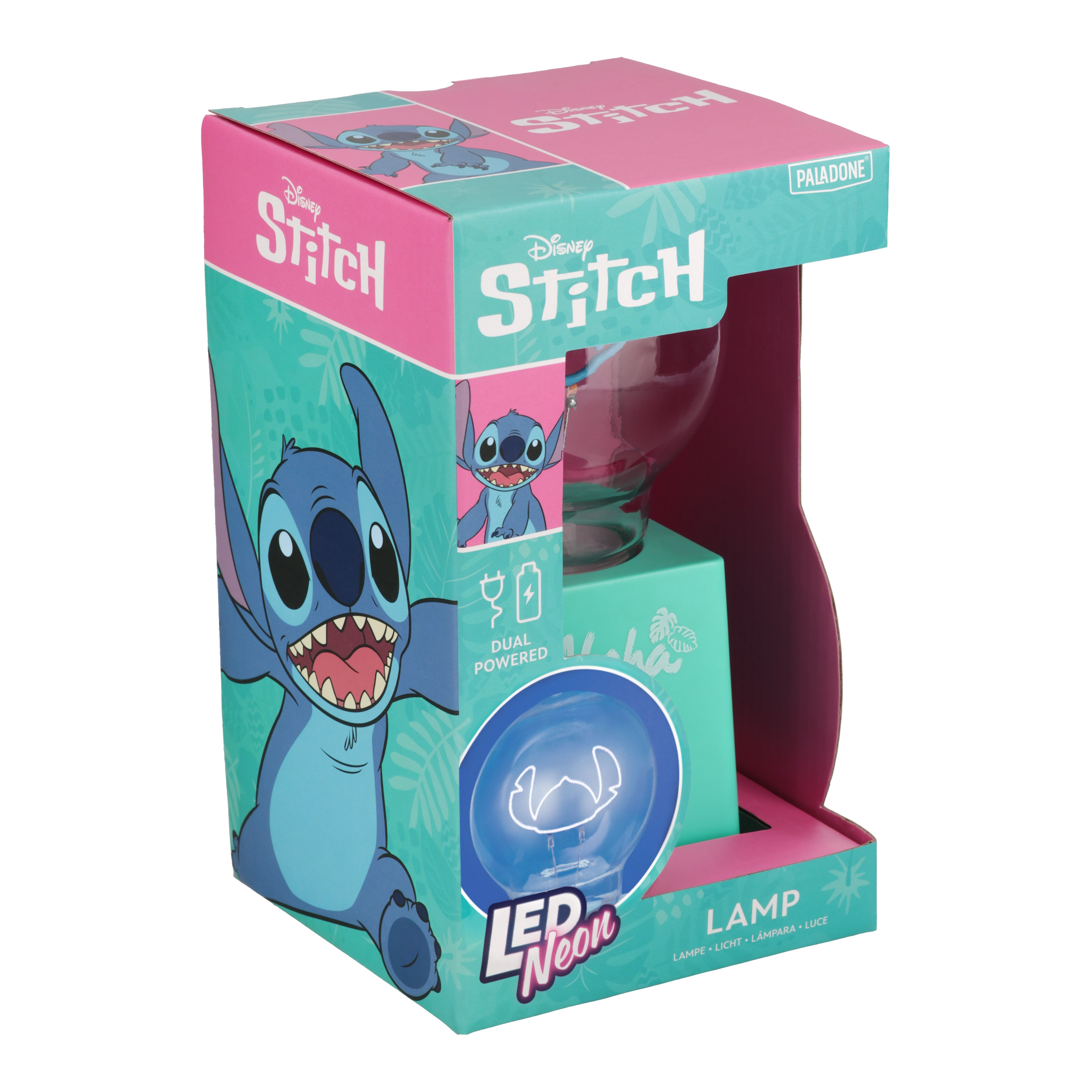 Lampka Paladone LED Neon Bulb Lamp Stitch