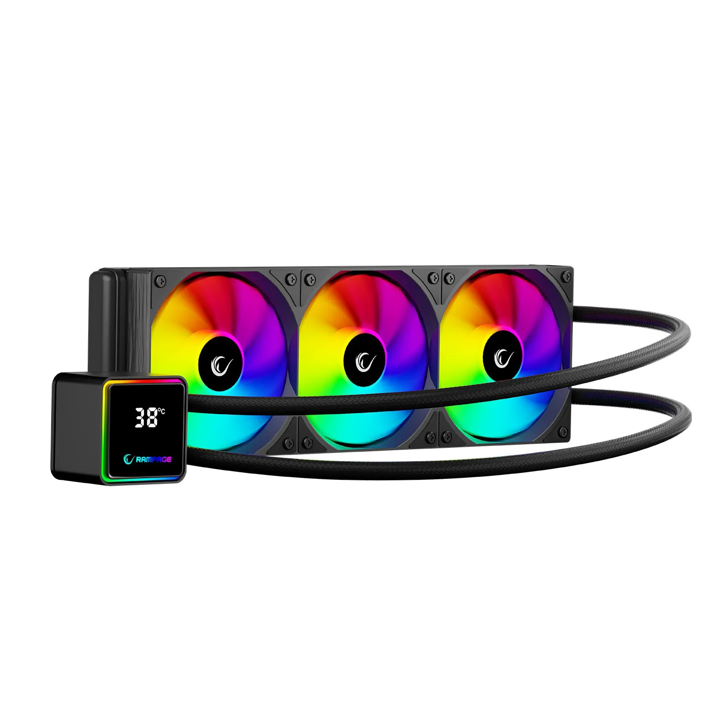 Chłodzenie Rampage Infinite V360 ARGB Czarny