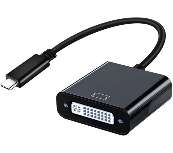Adapter USB Typ-C - DVI-I ART Kabada OEM-C10 0.15 m